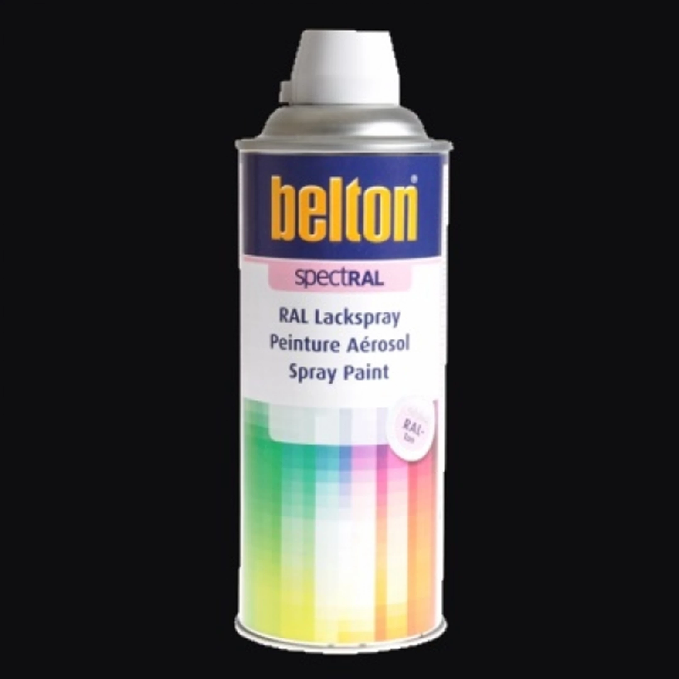Spray til at male sort efter brud p galvanisering: Belton 324 Ral 9005 dybsort